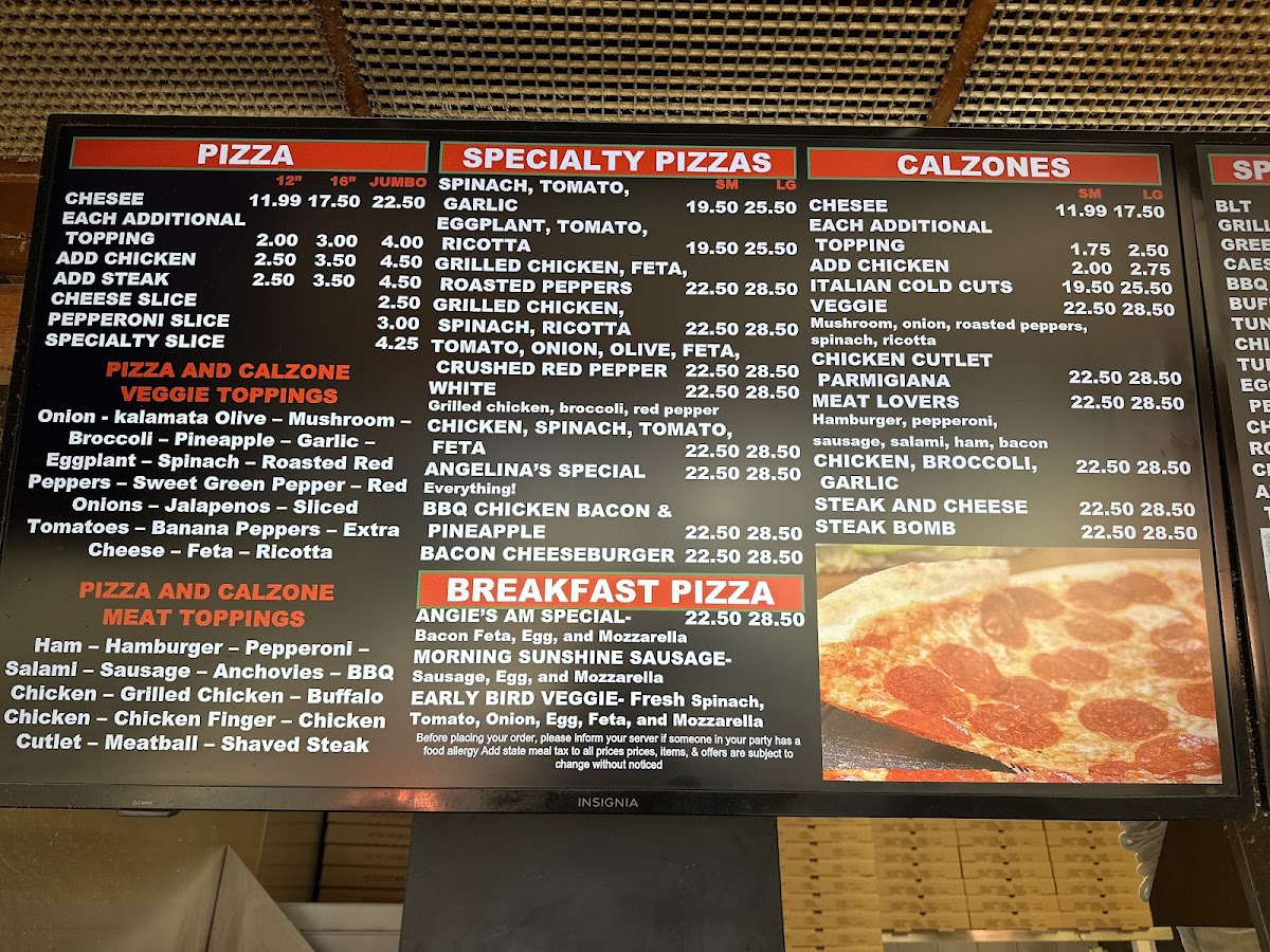 Menu Angelina's Pizzeria-2