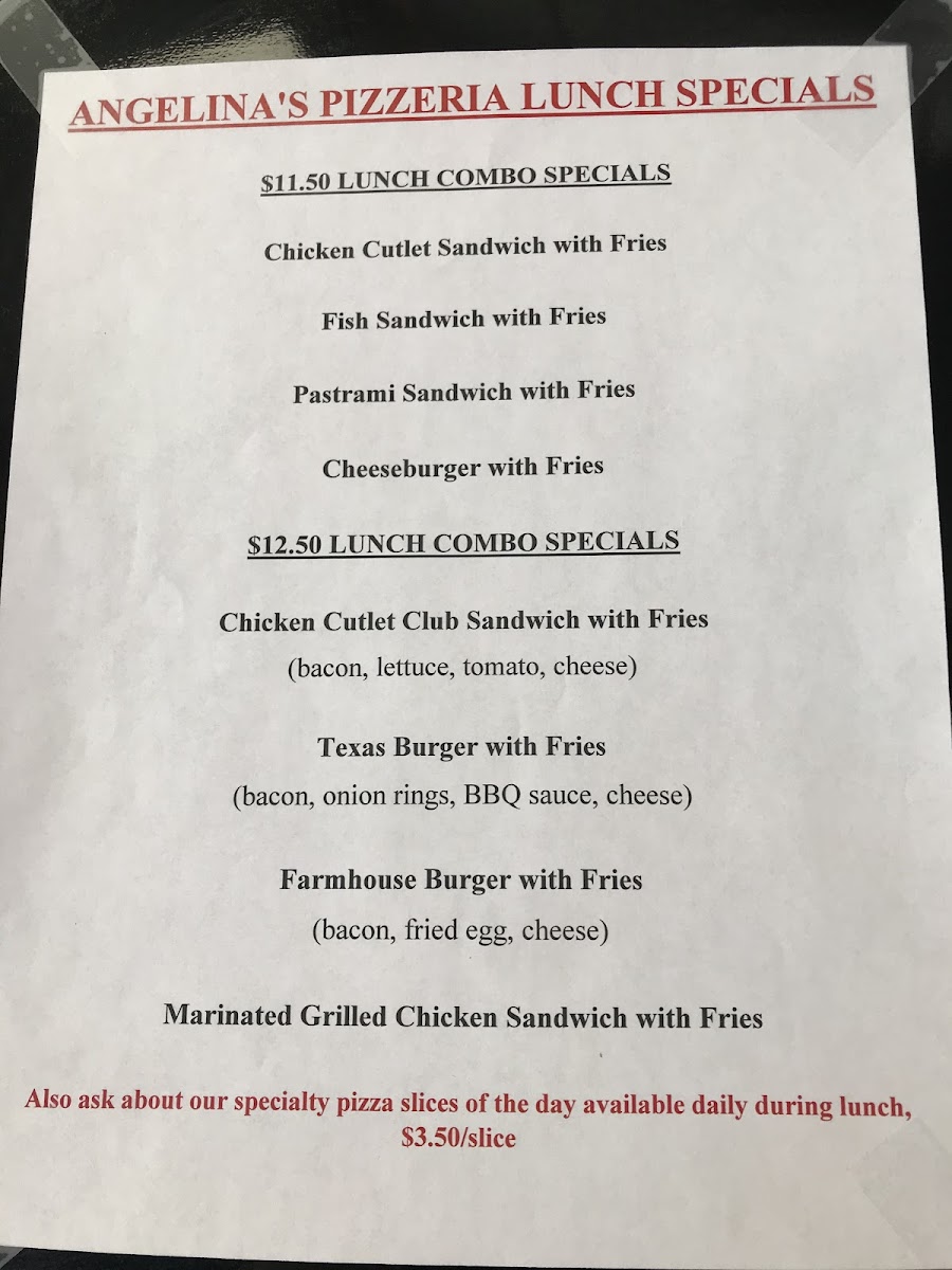 Menu Angelina's Pizzeria-8